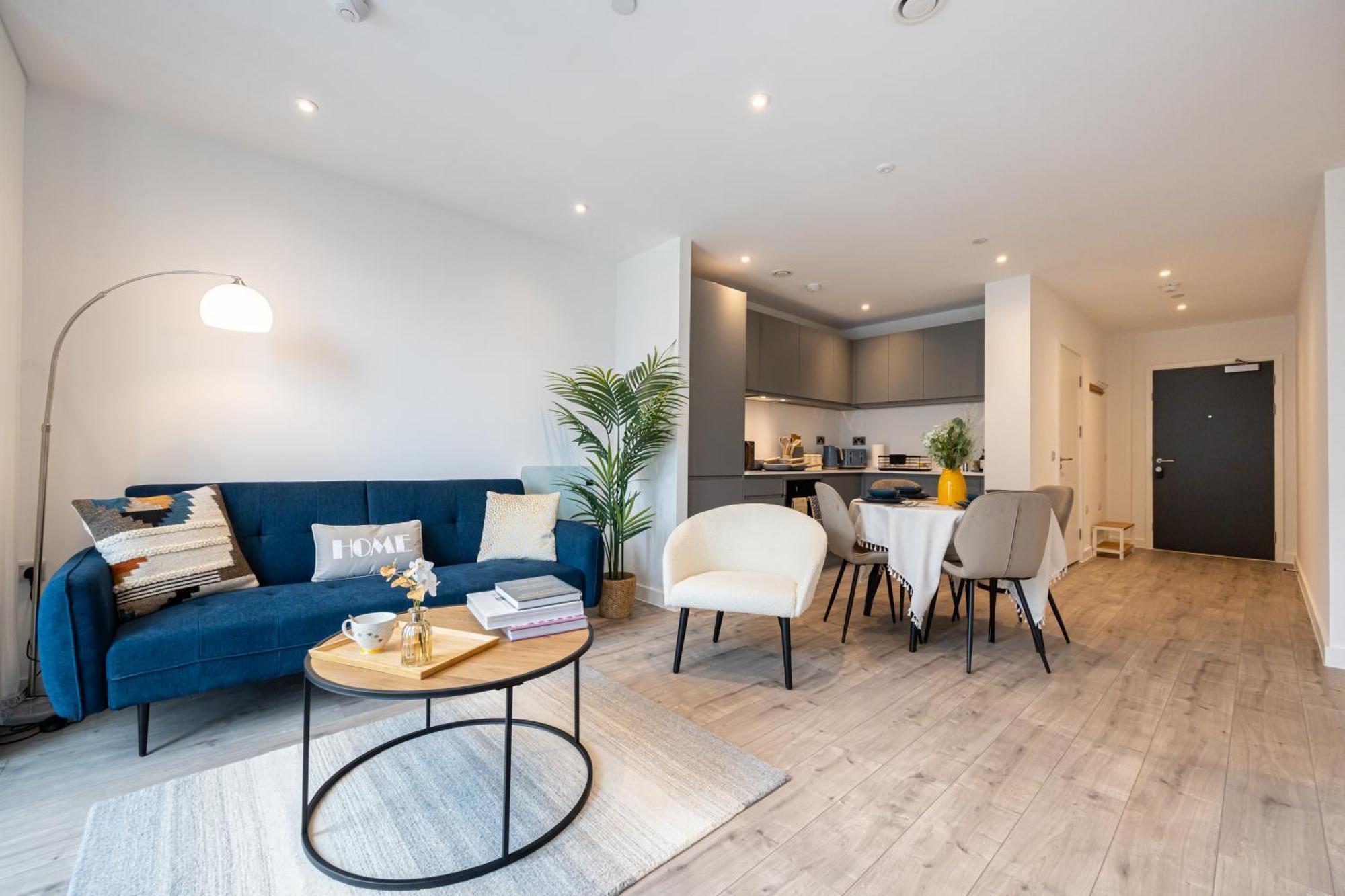 Apartment Center Ultra-luxe 2bed Amalfi Manchester